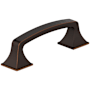 Amerock Ville 3 Inch Center to Center Handle Cabinet Pull Oil Rubbed Bronze