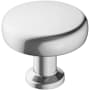 Amerock Factor 1-1/4 Inch Mushroom Cabinet Knob Polished Chrome