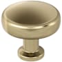 Amerock Factor 1-1/4 Inch Mushroom Cabinet Knob Golden Champagne