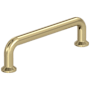 Amerock Factor 3-3/4 Inch Center to Center Handle Cabinet Pull Golden Champagne