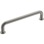 Amerock Factor 5-1/16 Inch Center to Center Handle Cabinet Pull Satin Nickel