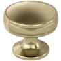 Amerock Renown 1-1/4 Inch Mushroom Cabinet Knob Golden Champagne