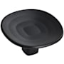 Amerock Concentric 1-9/16 Inch Mushroom Cabinet Knob Matte Black