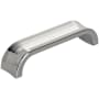 Amerock Concentric 3-3/4 Inch Center to Center Handle Cabinet Pull Polished Nickel
