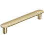 Amerock Concentric 3-3/4 Inch Center to Center Bar Cabinet Pull Golden Champagne