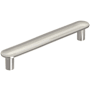 Amerock Concentric 3-3/4 Inch Center to Center Bar Cabinet Pull Satin Nickel