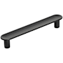 Amerock Concentric 3-3/4 Inch Center to Center Bar Cabinet Pull Matte Black