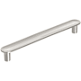 Amerock Concentric 5-1/16 Inch Center to Center Bar Cabinet Pull Satin Nickel