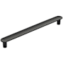 Amerock Concentric 6-5/16 Inch Center to Center Bar Cabinet Pull Matte Black