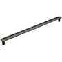 Amerock Concentric 10-1/16 Inch Center to Center Bar Cabinet Pull Gunmetal