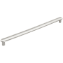 Amerock Concentric 10-1/16 Inch Center to Center Bar Cabinet Pull Polished Nickel