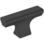 Amerock Status 2 Inch Bar Cabinet Knob Matte Black
