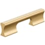 Amerock Status 3-3/4 Inch Center to Center Handle Cabinet Pull Champagne Bronze