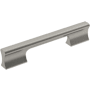 Amerock Status 5-1/16 Inch Center to Center Handle Cabinet Pull Satin Nickel