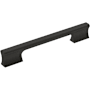 Amerock Status 6-5/16 Inch Center to Center Handle Cabinet Pull Matte Black
