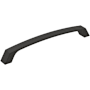Amerock Premise 6-5/16 Inch Center to Center Arch Cabinet Pull Matte Black