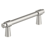 Amerock Destine 3-3/4 Inch Center to Center Bar Cabinet Pull Polished Nickel