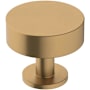 Amerock Radius 1-1/4 Inch Mushroom Cabinet Knob Champagne Bronze