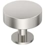 Amerock Radius 1-1/4 Inch Mushroom Cabinet Knob Polished Nickel