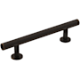 Amerock Radius 3-3/4 Inch Center to Center Bar Cabinet Pull Oil Rubbed Bronze