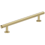 Amerock Radius 6-5/16 Inch Center to Center Bar Cabinet Pull Golden Champagne