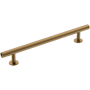 Amerock Radius 6-5/16 Inch Center to Center Bar Cabinet Pull Champagne Bronze