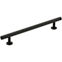 Amerock Radius 6-5/16 Inch Center to Center Bar Cabinet Pull Matte Black