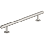 Amerock Radius 6-5/16 Inch Center to Center Bar Cabinet Pull Polished Nickel