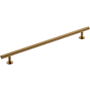 Amerock Radius 10-1/16 Inch Center to Center Bar Cabinet Pull Champagne Bronze
