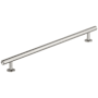 Amerock Radius 10-1/16 Inch Center to Center Bar Cabinet Pull Polished Nickel