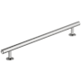 Amerock Radius 8-13/16 Inch Center to Center Bar Cabinet Pull Polished Chrome