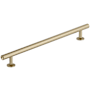 Amerock Radius 8-13/16 Inch Center to Center Bar Cabinet Pull Golden Champagne