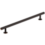 Amerock Radius 8-13/16 Inch Center to Center Bar Cabinet Pull Oil Rubbed Bronze