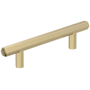 Amerock Caliber 3-3/4 Inch Center to Center Bar Cabinet Pull Golden Champagne
