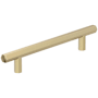 Amerock Caliber 5-1/16 Inch Center to Center Bar Cabinet Pull Golden Champagne