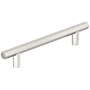 Amerock Caliber 5-1/16 Inch Center to Center Bar Cabinet Pull Polished Nickel