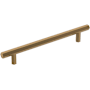 Amerock Caliber 6-5/16 Inch Center to Center Bar Cabinet Pull Champagne Bronze