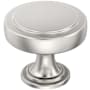 Amerock Exceed 1-3/8 Inch Mushroom Cabinet Knob Polished Nickel