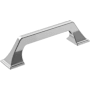 Amerock Exceed 3-3/4 Inch Center to Center Arch Cabinet Pull Polished Chrome