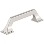 Amerock Exceed 3-3/4 Inch Center to Center Arch Cabinet Pull Polished Nickel
