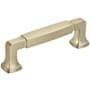 Amerock Stature 3-3/4 Inch Center to Center Handle Cabinet Pull Golden Champagne