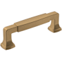 Amerock Stature 3-3/4 Inch Center to Center Handle Cabinet Pull Champagne Bronze