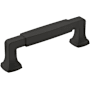 Amerock Stature 3-3/4 Inch Center to Center Handle Cabinet Pull Matte Black