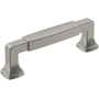 Amerock Stature 3-3/4 Inch Center to Center Handle Cabinet Pull Satin Nickel