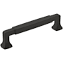 Amerock Stature 5-1/16 Inch Center to Center Handle Cabinet Pull Matte Black