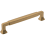 Amerock Stature 6-5/16 Inch Center to Center Handle Cabinet Pull Champagne Bronze
