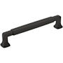 Amerock Stature 6-5/16 Inch Center to Center Handle Cabinet Pull Matte Black