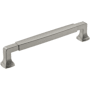 Amerock Stature 6-5/16 Inch Center to Center Handle Cabinet Pull Satin Nickel