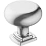 Amerock Surpass 1-1/4 Inch Mushroom Cabinet Knob Polished Chrome