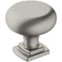 Amerock Surpass 1-1/4 Inch Mushroom Cabinet Knob Satin Nickel